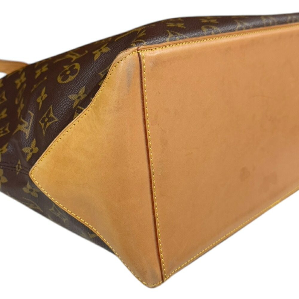 LOUIS VUITTON Authentic Brown Monogram Canvas Tote Bag - Picture 7 of 11